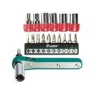 1PK-202B 16 in 1 straight ratchet replacement wrench set (imperial)