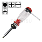 Ratchet Screwdriver Set (14pcs with measuring tape)