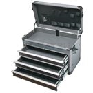 TC-755 Dark Gray Heavy Duty Aluminum Tool Box (Three Drawers)