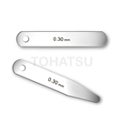 SGFA SGFB Stainless Steel Thickness Gauge (Single-Piece Type)