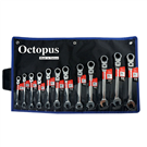 12-piece set of ratchet wrenches
