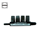 Slotted screwdriver head