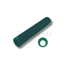Wax strips oblique round (green)