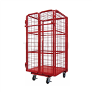 One-shaped anti-theft logistics trolley F07-07C