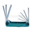 8PK-021L Folding star wrench set (8 pieces)