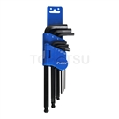 8PK-028 S2 Ball Type Hexagon Wrench Set (9 Pieces)