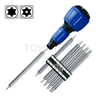 EDR-51 Powerful Double-ended Screwdriver Set (Star Type)