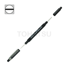 EDA-51 Slotted Ceramic Adjustment Rod (Double-Headed)