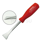 Strong through-type pry chisel driver (straight)