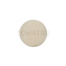 Wool wheel for circular sandpaper waxing machine
