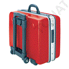 989914LE Tool Box (with telescopic handle and castors)