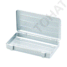 Single Opening Steel Tool Box Silver
