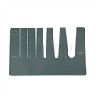Business card type ultra-thin gauge