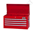 Drawer tool box 4 layers 6 drawers