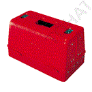Double door hard shell tool box without center tray