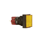 D16LMT2 Series Rectangular Pushbutton Switch High Edge Type Without Light (10pcs)