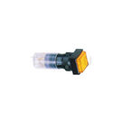 P16LAS2 Series Square Pushbutton Switch High Edge Type Tungsten Filament Bulb (10pcs)