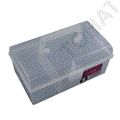Small transparent tool box