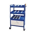 Single drawer three-layer tool cart
