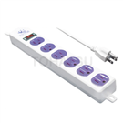 TC-306H 1-cut 6-seat 3P computer extension cable 9 feet