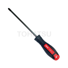 Strong rubber handle two-color screwdriver Cross screwdriver
