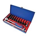 1/2" Air Impact Hexagon Socket Tool Set KH4-13S