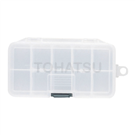 10-grid parts box (with movable partitions)