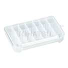 21 compartments 36 compartments transparent parts box