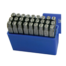 1027 series German font steel stamp Traditional English 27 included